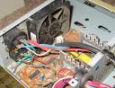 Dust in the powersupply of the fileserver