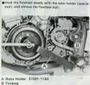 Kawasaki Rotor Holder (from workshop manual)