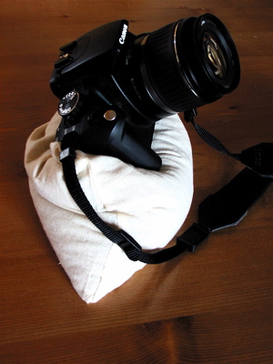Beanbag with Canon 350D
