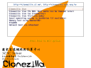 Clonezilla splash screen