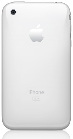 The iPhone 3G, finally in White.