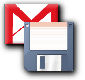 Gmail save to disk
